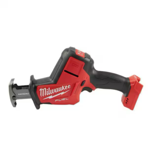 Milwaukee M18 FUEL Hackzall 2719-20 cordless reciprocating saw side view laying flat &ndash; Toolie Rental